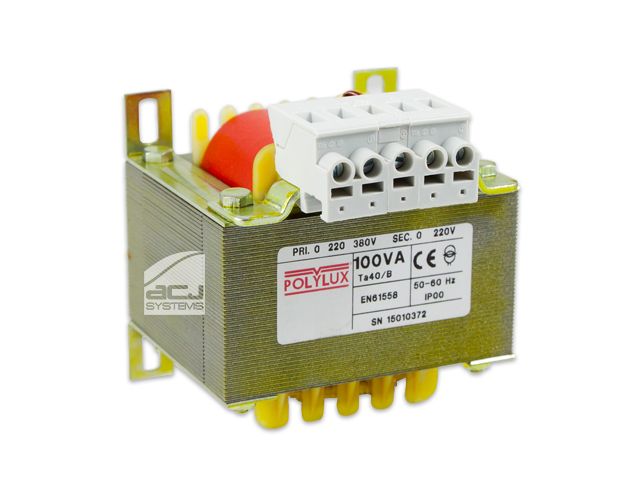 TRANSFORMADOR IP00 100VA
