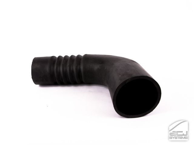 RUBBER ELBOW WITH ACCORDION PLEATS