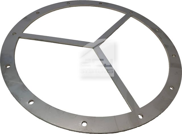 ESTRUCTURA D'ACER  INOX   TÚNEL DE RENTAT COMPATIBLE AMB JENSEN