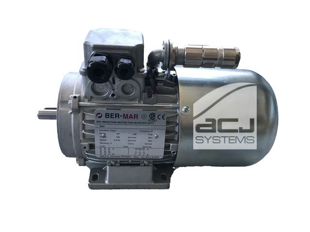 MOTOR 0,55KW 4P B3 CON CODIFICADOR 24VDC LOGIC PLUS COMPATIBLE AMB JENSEN
